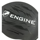 Engine Silicone Swim Cap - Geo-Swim Caps-Engine Swim-ONE SIZE-Black-Ashlee Grace Activewear & Swimwear Online