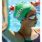 Engine Silicone Swim Cap - Palm-Swim Caps-Engine Swim-ONE SIZE-Apple-Ashlee Grace Activewear & Swimwear Online