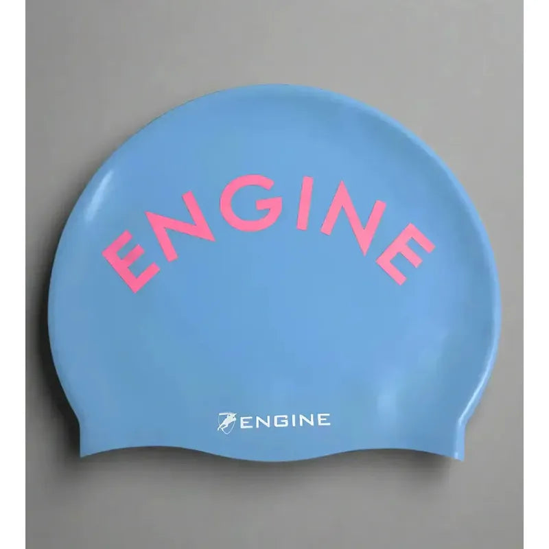 Engine Silicone Swim Cap - Santorini-Swim Caps-Engine Swim-ONE SIZE-Cornflower Blue-Ashlee Grace Activewear & Swimwear Online