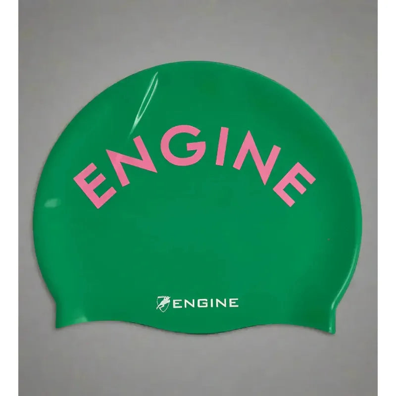 Engine Silicone Swim Cap - Santorini-Swim Caps-Engine Swim-ONE SIZE-Apple-Ashlee Grace Activewear & Swimwear Online