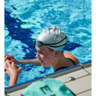 Engine Silicone Swim Cap - Signature-Swim Caps-Engine Swim-ONE SIZE-Silver-Ashlee Grace Activewear & Swimwear Online