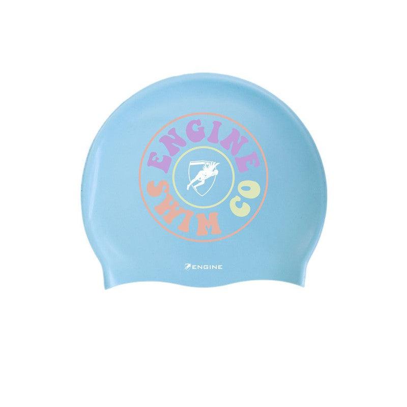 Engine Silicone Swim Cap - Swell-Swim Caps-Engine Swim-ONE SIZE-Sky Blue-Ashlee Grace Activewear & Swimwear Online
