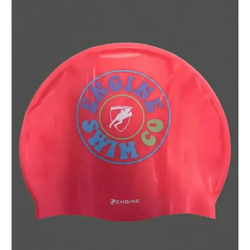 Engine Silicone Swim Cap - Swell-Swim Caps-Engine Swim-ONE SIZE-Coral-Ashlee Grace Activewear & Swimwear Online
