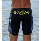Engine Spliced Poly Jammer | Spray-Swimwear-Engine Swim-B8-Charcoal-Ashlee Grace Activewear & Swimwear Online