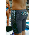 Engine Spliced Poly Jammer | Urban-Swimwear-Engine Swim-B8-Charcoal-Ashlee Grace Activewear & Swimwear Online