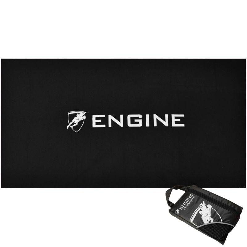 Engine Swim & Gym Micro Towels-Towel-Engine Swim-Black-Ashlee Grace Activewear & Swimwear Online