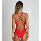 Engine Tahiti Tower One Piece-Swimwear-Engine Swim-G12-Wonderland Pink-Ashlee Grace Activewear & Swimwear Online