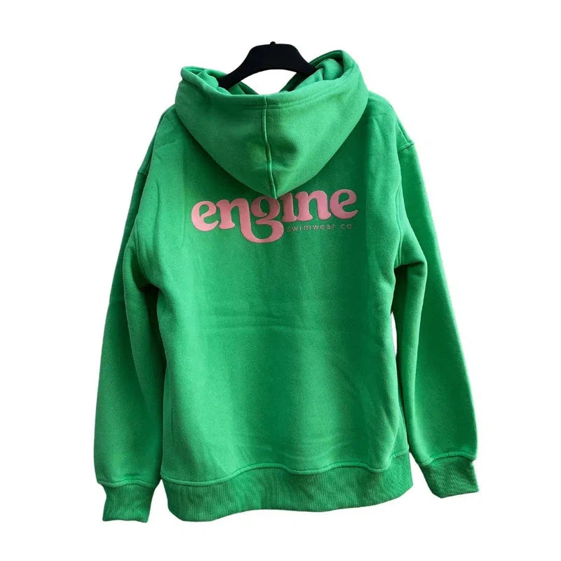 Engine Womens Hoodie | Foam Logo-Apparel-Engine Swim-2XS-Pistachio-Ashlee Grace Activewear & Swimwear Online