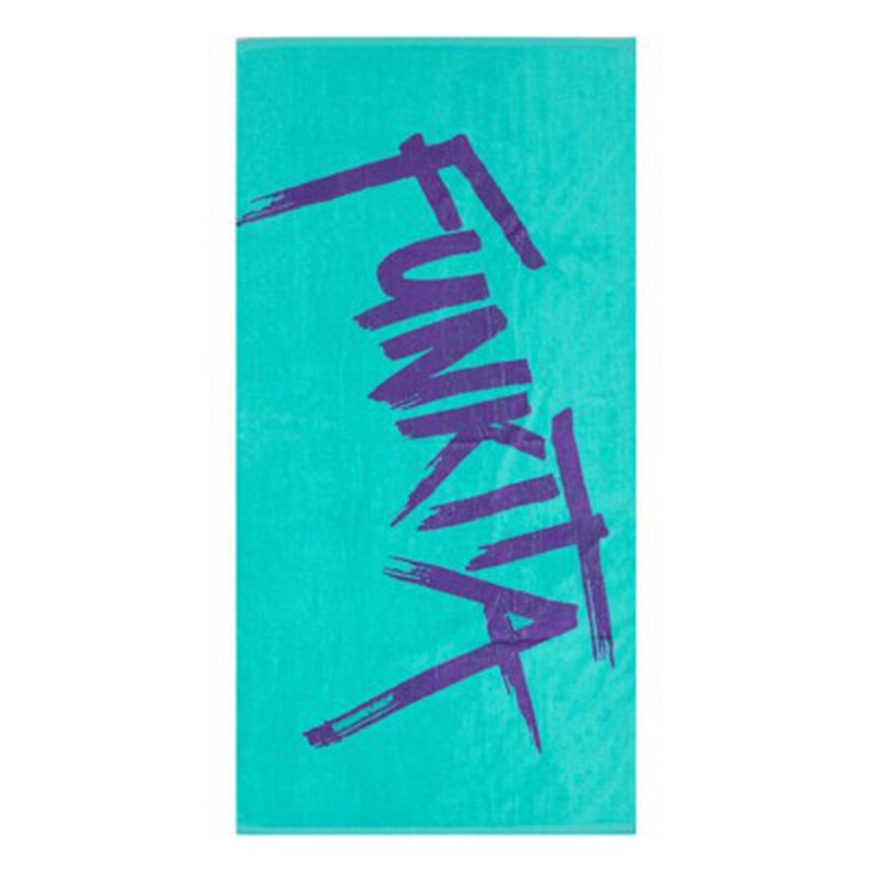 Funkita Cotton Jacquard Towel | Tagged Mint-Towel-Funkita-Tagged Mint-Ashlee Grace Activewear & Swimwear Online