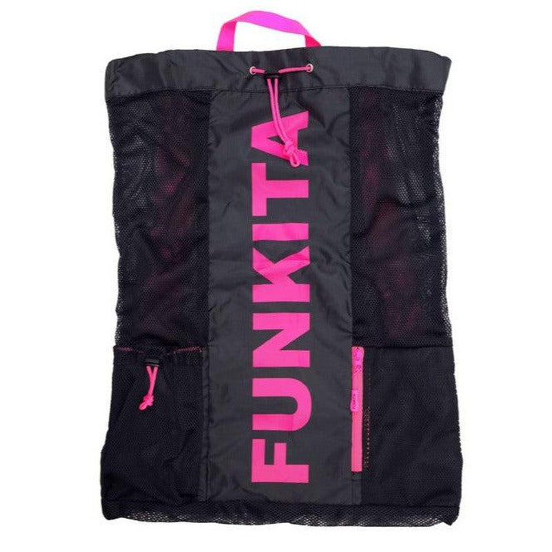 Funkita Gear Up Mesh Bag | Pink Shadow-Bag-Funkita-Pink Shadow-Ashlee Grace Activewear & Swimwear Online