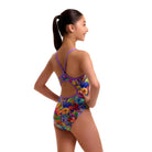 Funkita Girl's Diamond Back One Piece | Austin Flowers-Swimwear-Funkita-8-Austin Flowers-Ashlee Grace Activewear & Swimwear Online