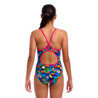 Funkita Girl's Diamond Back One Piece | Birdie Wordie-Swimwear-Funkita-8-Birdie Wordie-Ashlee Grace Activewear & Swimwear Online