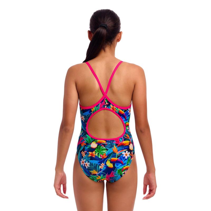 Funkita Girl's Diamond Back One Piece | Birdie Wordie-Swimwear-Funkita-8-Birdie Wordie-Ashlee Grace Activewear & Swimwear Online