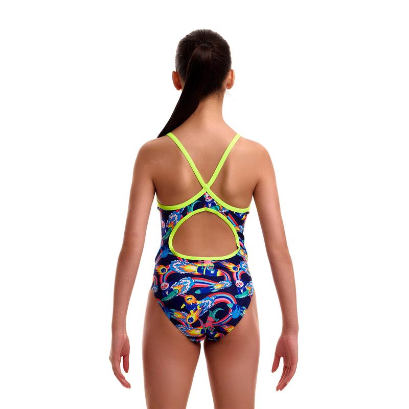 Funkita Girl's Diamond Back One Piece | Blast Buddies-Swimwear-Funkita-8-Blast Buddies-Ashlee Grace Activewear & Swimwear Online
