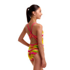 Funkita Girl's Diamond Back One Piece | Custard Cakes-Swimwear-Funkita-8-Custard Cakes-Ashlee Grace Activewear & Swimwear Online