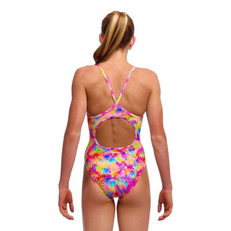 Funkita Girl's Diamond Back One Piece | Dry Me-Swimwear-Funkita-8-Dry Me-Ashlee Grace Activewear & Swimwear Online