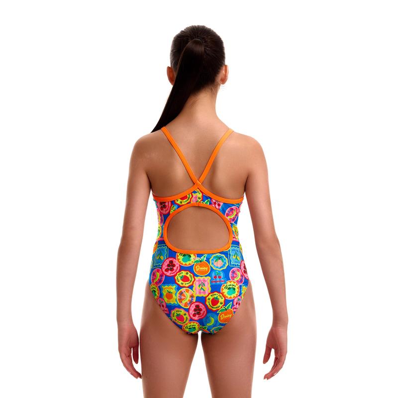 Funkita Girl's Diamond Back One Piece | Five Serves-Swimwear-Funkita-8-Five Serves-Ashlee Grace Activewear & Swimwear Online
