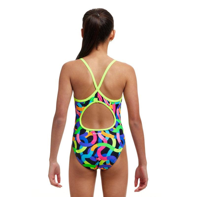 Funkita Girl's Diamond Back One Piece | Got Worms-Swimwear-Funkita-8-Got Worms-Ashlee Grace Activewear & Swimwear Online