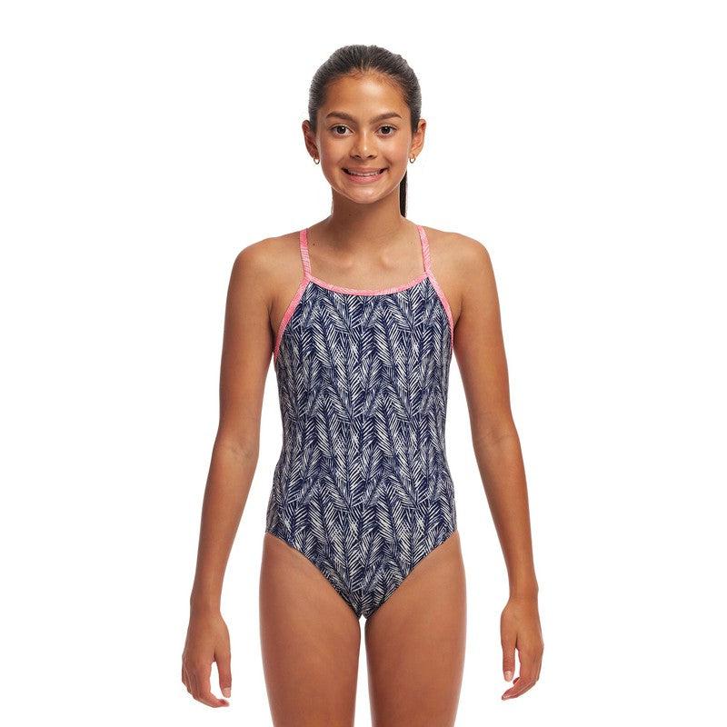 Funkita Girl's Diamond Back One Piece | Paint Press-Swimwear-Funkita-8-Paint Press-Ashlee Grace Activewear & Swimwear Online