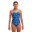 Funkita Girl's Diamond Back One Piece | See Stars-Swimwear-Funkita-8-See Stars-Ashlee Grace Activewear & Swimwear Online