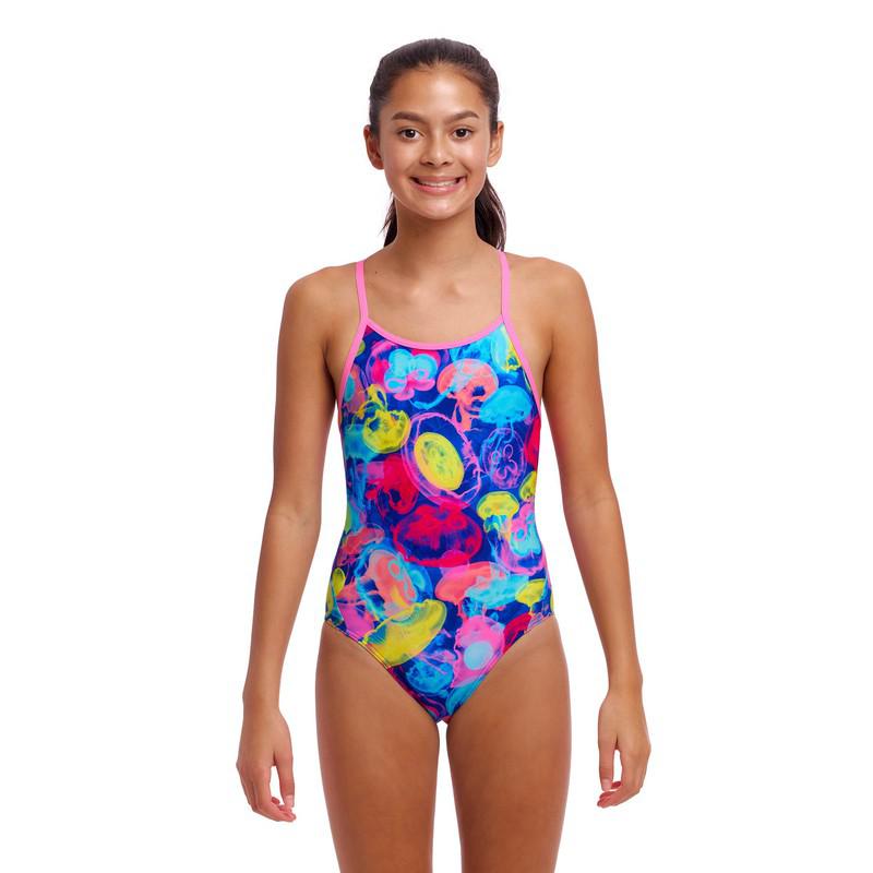 Funkita Girl's Diamond Back One Piece | Sting Stung-Swimwear-Funkita-8-Sting Stung-Ashlee Grace Activewear & Swimwear Online