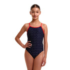 Funkita Girl's Diamond Secure One Piece | Very Cross-Swimwear-Funkita-8-Very Cross-Ashlee Grace Activewear & Swimwear Online