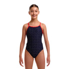 Funkita Girl's Diamond Secure One Piece | Very Cross-Swimwear-Funkita-8-Very Cross-Ashlee Grace Activewear & Swimwear Online