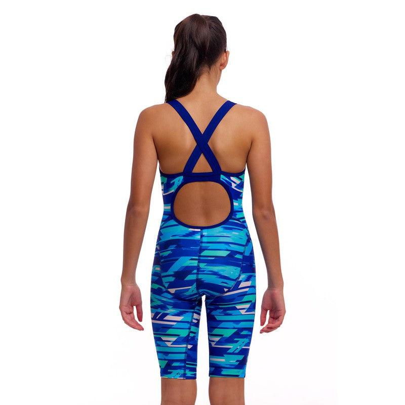 Funkita Girls Fast Legs One Piece | Pace Racer-Swimwear-Funkita-24-Pace Racer-Ashlee Grace Activewear & Swimwear Online