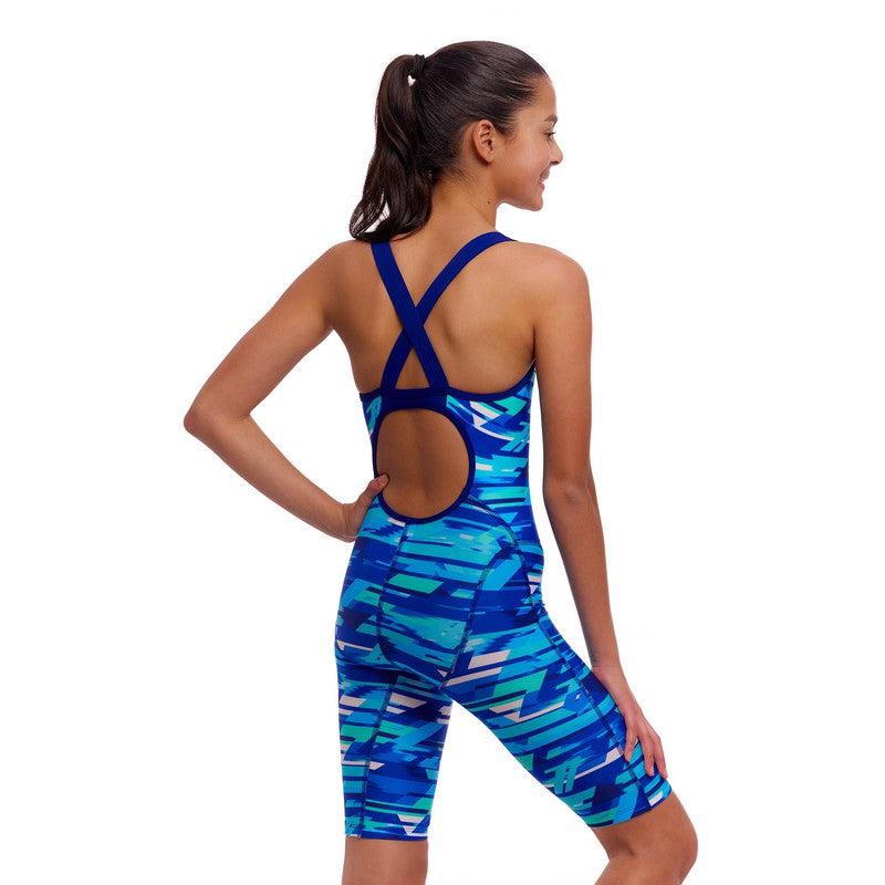 Funkita Girls Fast Legs One Piece | Pace Racer-Swimwear-Funkita-24-Pace Racer-Ashlee Grace Activewear & Swimwear Online