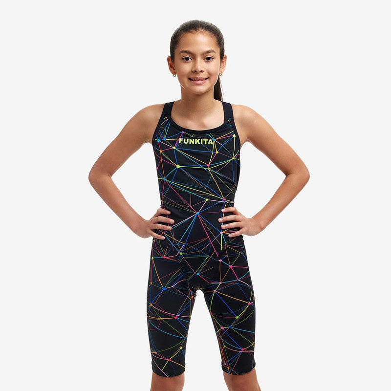 Funkita Girls Fast Legs One Piece | Star Sign-Swimwear-Funkita-24-Star Sign-Ashlee Grace Activewear & Swimwear Online