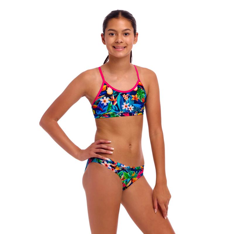 Funkita Girls Racerback Two Piece | Birdie Wordie-Swimwear-Funkita-8-Birdie Wordie-Ashlee Grace Activewear & Swimwear Online