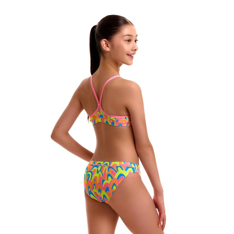 Funkita Girls Racerback Two Piece | Hilary Puff-Swimwear-Funkita-8-Hilary Puff-Ashlee Grace Activewear & Swimwear Online