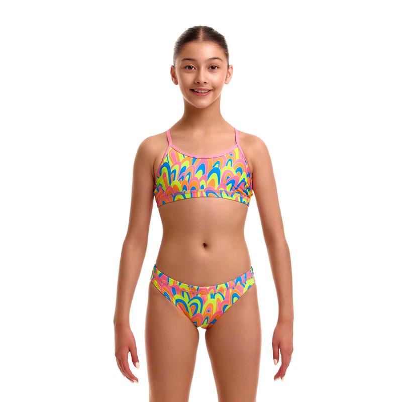 Funkita Girls Racerback Two Piece | Hilary Puff-Swimwear-Funkita-8-Hilary Puff-Ashlee Grace Activewear & Swimwear Online