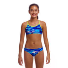 Funkita Girls Racerback Two Piece | Pace Racer-Swimwear-Funkita-8-Pace Racer-Ashlee Grace Activewear & Swimwear Online