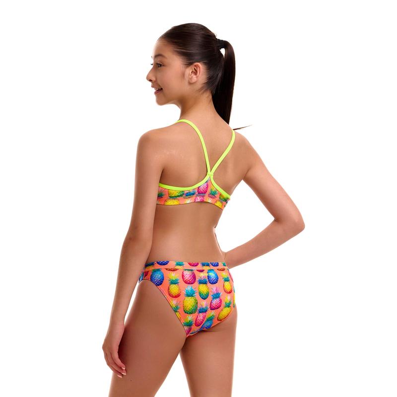 Funkita Girls Racerback Two Piece |Pinky Piney-Swimwear-Funkita-8-Pinky Piney-Ashlee Grace Activewear & Swimwear Online