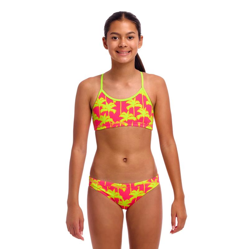 Funkita Girls Racerback Two Piece | Sweet Coconuts-Swimwear-Funkita-8-Sweet Coconuts-Ashlee Grace Activewear & Swimwear Online