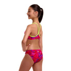Funkita Girls Racerback Two Piece | Try Pink-Swimwear-Funkita-8-Try Pink-Ashlee Grace Activewear & Swimwear Online