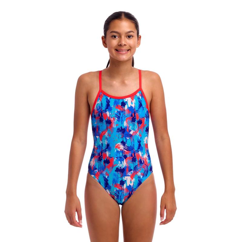 Funkita Girls Single Strap One Piece | Messy Messy Messy-Swimwear-Funkita-8-Messy Messy Messy-Ashlee Grace Activewear & Swimwear Online