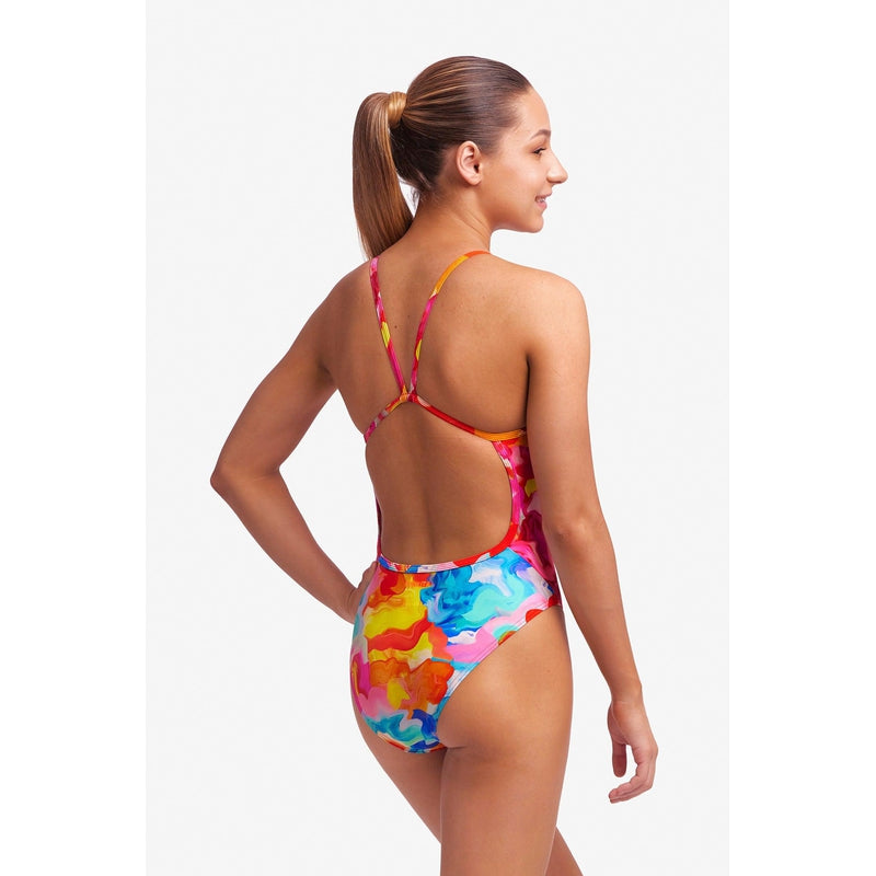 Funkita Girls Single Strap One Piece | Messy Monet-Swimwear-Funkita-8-Messy Monet-Ashlee Grace Activewear & Swimwear Online