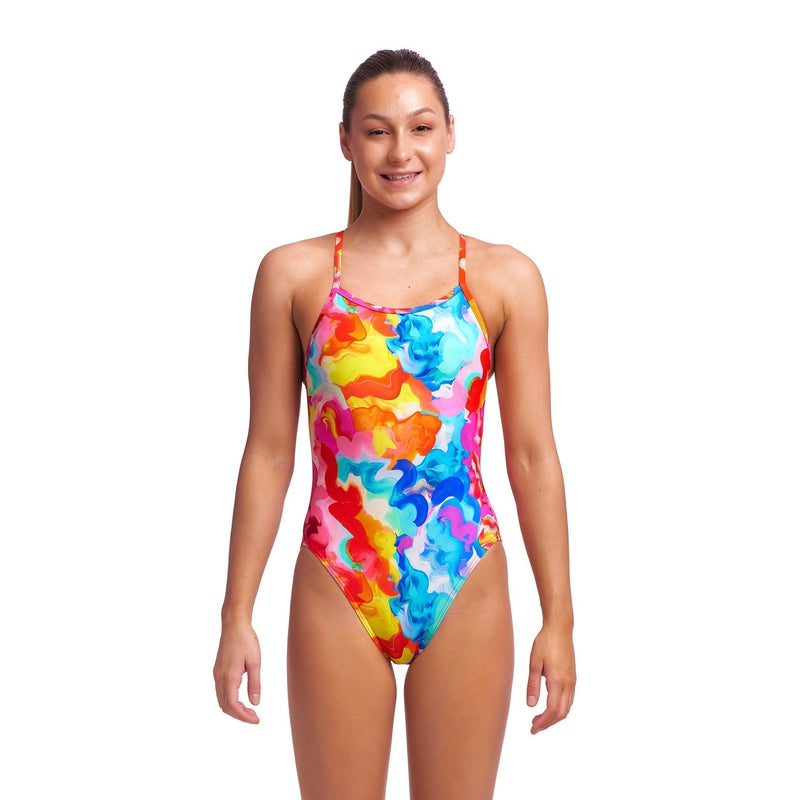 Funkita Girls Single Strap One Piece | Messy Monet-Swimwear-Funkita-8-Messy Monet-Ashlee Grace Activewear & Swimwear Online