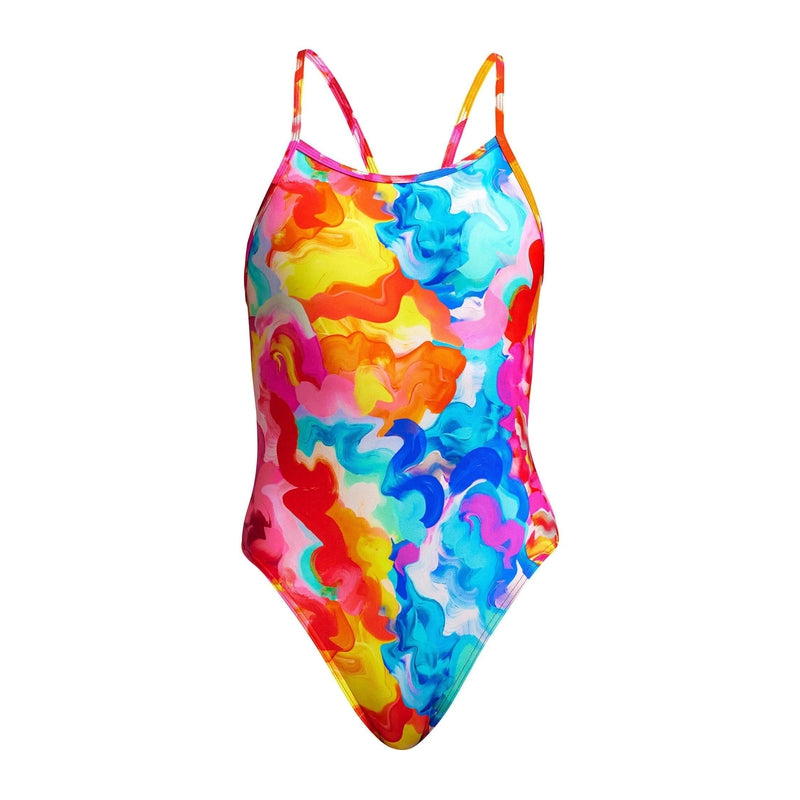 Funkita Girls Single Strap One Piece | Messy Monet-Swimwear-Funkita-8-Messy Monet-Ashlee Grace Activewear & Swimwear Online