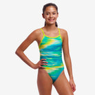 Funkita Girls Single Strap One Piece | Nord Stream-Swimwear-Funkita-8-Nord Stream-Ashlee Grace Activewear & Swimwear Online