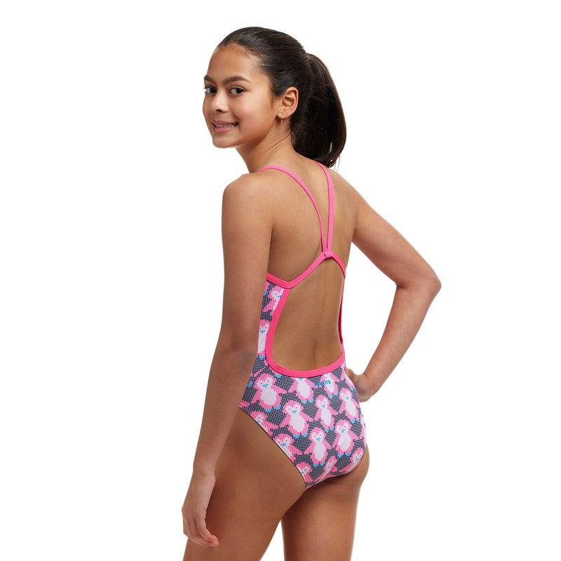 Funkita Girls Single Strap One Piece | Pen Guy-Swimwear-Funkita-8-Pen Guy-Ashlee Grace Activewear & Swimwear Online