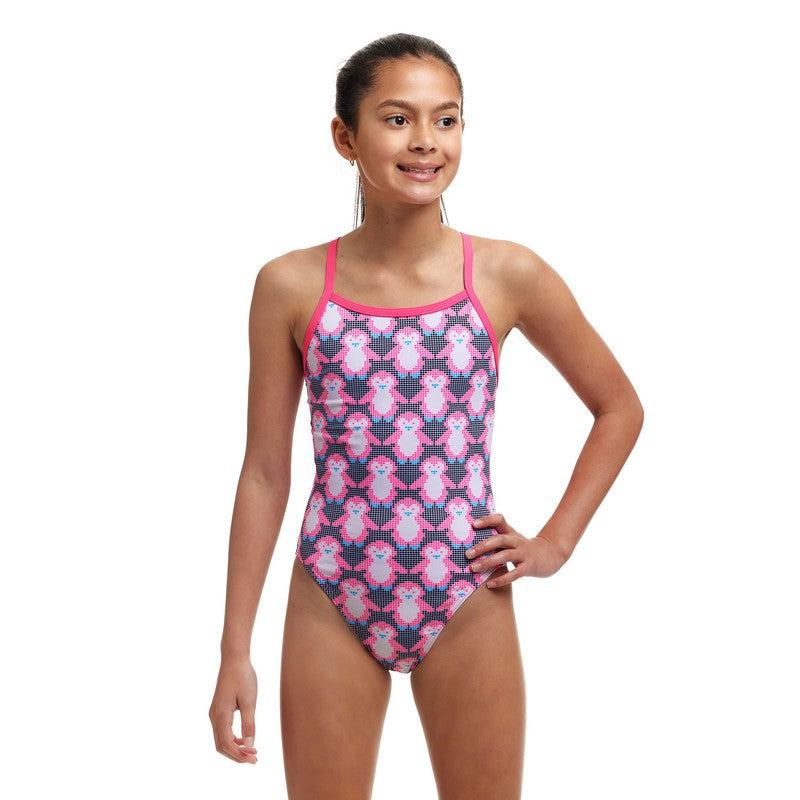 Funkita Girls Single Strap One Piece | Pen Guy-Swimwear-Funkita-8-Pen Guy-Ashlee Grace Activewear & Swimwear Online