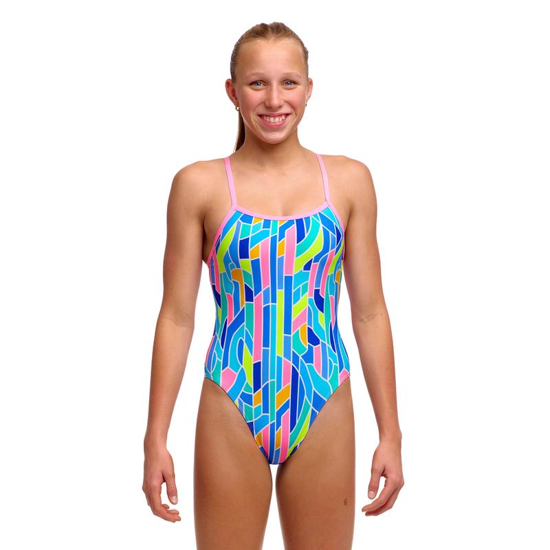 Funkita Girls Single Strap One Piece | Pillared-Swimwear-Funkita-8-Pillared-Ashlee Grace Activewear & Swimwear Online