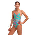 Funkita Girls Single Strap One Piece | Star Party-Swimwear-Funkita-8-Star Party-Ashlee Grace Activewear & Swimwear Online