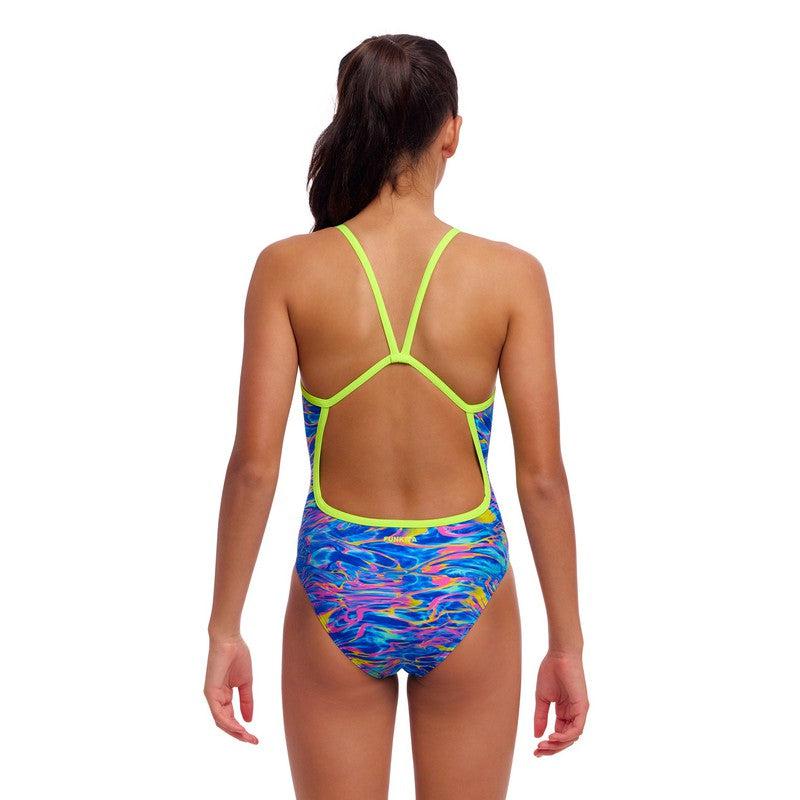 Funkita Girls Single Strap One Piece | Stir Crazy-Swimwear-Funkita-8-Stir Crazy-Ashlee Grace Activewear & Swimwear Online