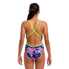 Funkita Girls Single Strap One Piece | Wet Wave-Swimwear-Funkita-8-Wet Wave-Ashlee Grace Activewear & Swimwear Online