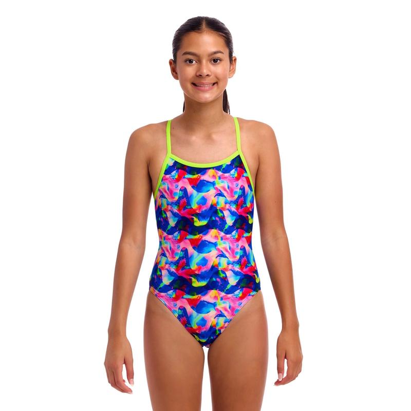 Funkita Girls Single Strap One Piece | Wet Wave-Swimwear-Funkita-8-Wet Wave-Ashlee Grace Activewear & Swimwear Online
