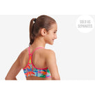 Funkita Girls Swim Crop Top | Poka Palm-Swimwear-Funkita-8-Poka Palm-Ashlee Grace Activewear & Swimwear Online
